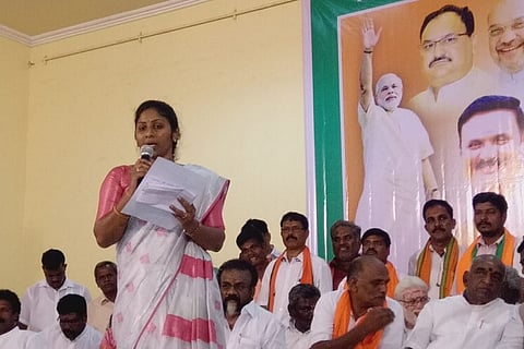 Slain smuggler Veerappan's daughter joins BJP, says she believes in Modi's schemes