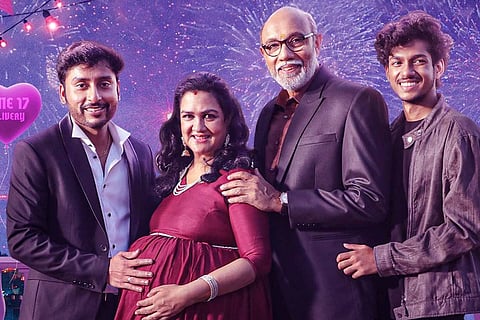 Poster from Veetla Vishesham, Tamil remake of Badhaai Ho 