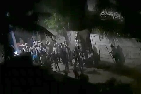 A glimpse of rioting in Velagapudi of Amaravati