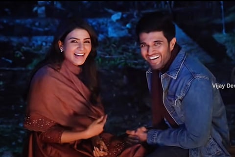 Samantha and Vijay Deverakonda 