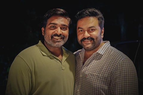 Vijay Sethupathi and Indrajith Sukumaran