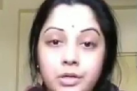 Vijayalakshmi accuses Seeman of harassment and bullying