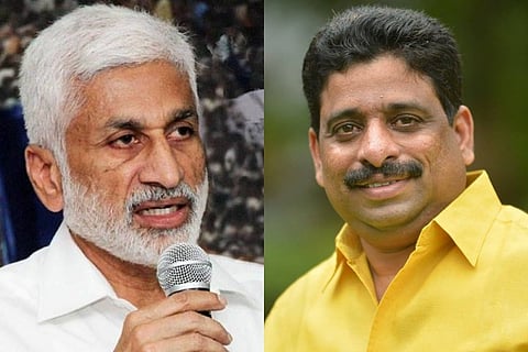 YSRCP MP and TDP MLC get into Twitter spat over demolition notice to Naidu’s residence 