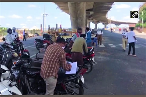 Watch: Lockdown violators in Vijayawada made to write apology 500 times as punishment