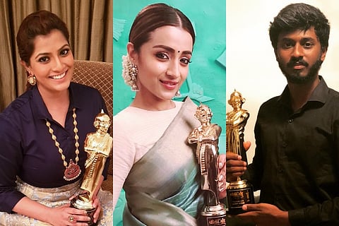 Director Mari Selvaraj, actors Trisha and Dhanush win Vikatan Awards 2018: See full list