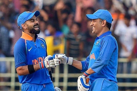Virat Kohli and MS Dhoni