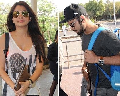 Anushka Sharma cheers for Kohli