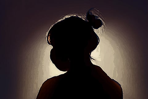 Representative image of a silhouette of a woman 