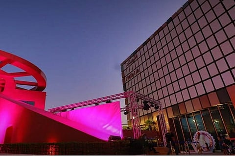 The India pavilion at the World Expo 2020 Dubai