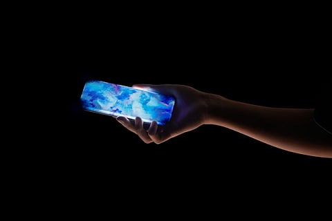 Xiaomi concept phone with waterfall display