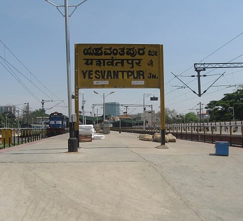 Senior railway official sweeps Bengaluru station platform