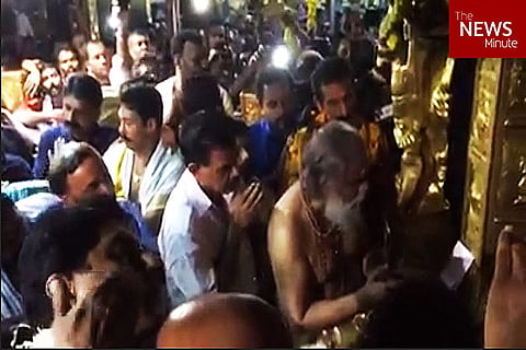 At Ayyappa's door in Sabarimala, Yesudas sings 'Harivaraasanam', the song he immortalised