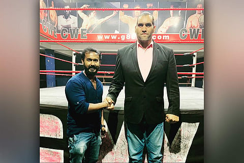 Yadhu and The Great Khali