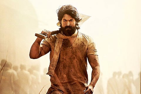 Yash as Rocky in KGF