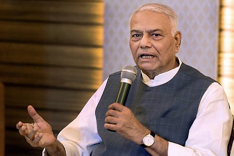Yashwant Sinha announces decision to quit BJP, says democracy under threat