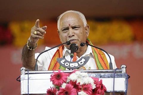 'Cong trying to gain political mileage’: BSY rubbishes Rs 1800 cr bribe allegation