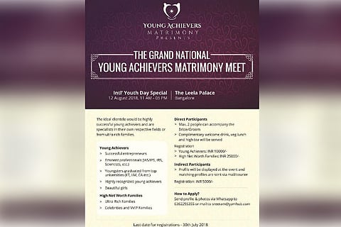 'We made a mistake': Mr Sreeram, man behind viral 'Young Achievers Matrimony' ad