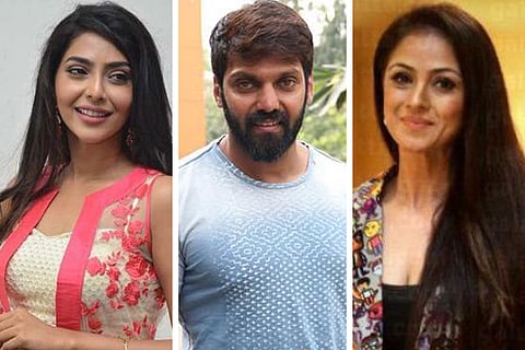 Actors Arya, Aishwarya Lekshmi and Simran