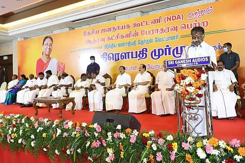 Presidential Candidate, Murmu, AIADMK news, Tribal candidate Murmu, 