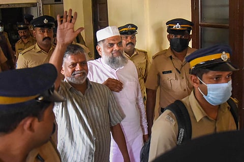 Members of now banned Islamic outfit Popular Front of India (PFI) being produced to a NIA court,
