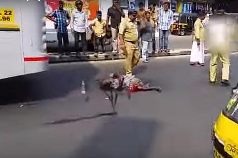 Man left bleeding on road for half hour: Thiruvananthapuram cops say they were helpless