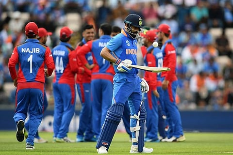 ICC World Cup: India struggles to reach 224 against disciplined Afghanistan attack