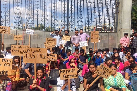 A family feud is wreaking havoc for 7000 students of a pvt university, and it’s sickening