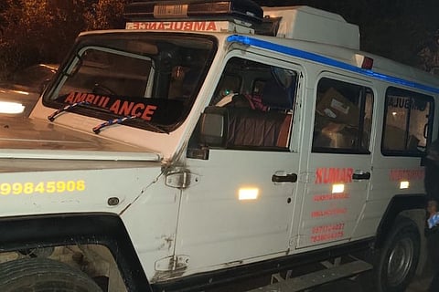 JNU violence: Masked men allegedly block and attack ambulance outside university