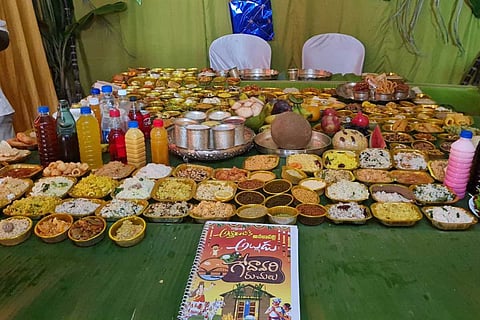 Dishes that were served to Buddha Muralidhar as a part of Sankranthi
