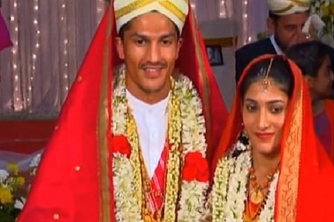 In pics: Shuttler Ashwini Ponnappa weds businessman Karan Medappa in Kodagu 