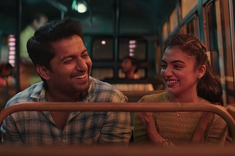 A still from the teaser of Ante Sundaraniki