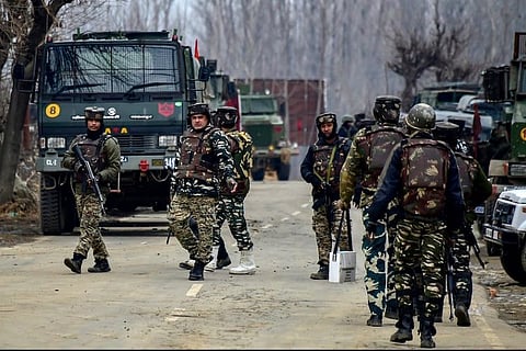Representative image of Armed Forces officials on duty
