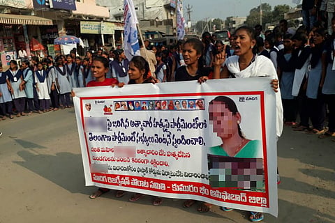 Family of Asifabad gangrape-murder victim and activists allege media, political apathy