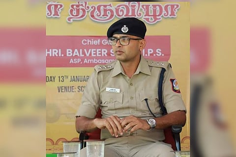 Balveer Singh, the IPS officer accused of custodial violence
