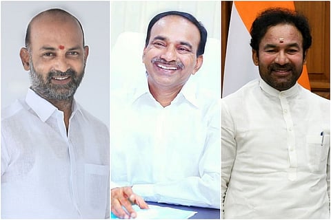 Bandi Sanjay, Eatala Rajender, Kishan Reddy