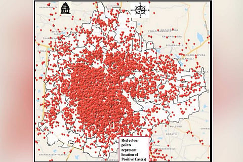 Bengaluru has 5598 active containment zones, adds 2146 new ones in a day