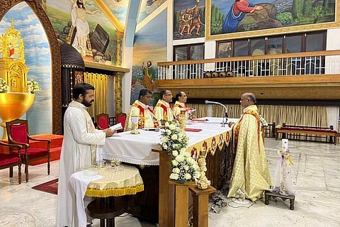 Mass in St Mary’s Cathedral Basilica