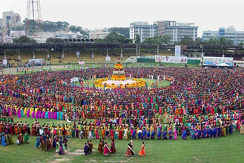 Bathukamma celebrations
