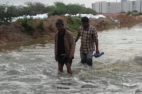 Video: Bengaluru rains leave homes inundated, roads blocked