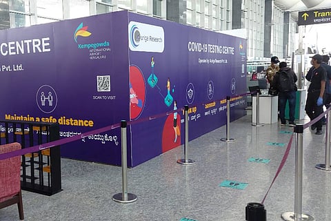 airport covid test