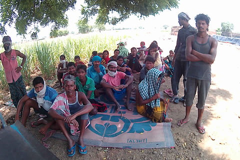 Brick kiln workers in Telangana