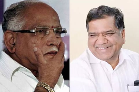 BS Yediyurappa and Jagadish Shettar