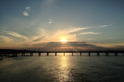 River Cauvery  in Tamil Nadu's Tiruchy
