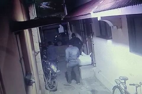 Coimbatore car blast: CCTV shows five men carrying gunny bag from house of deceased