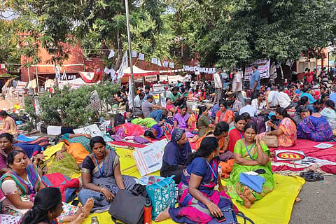 Tamil Nadu teachers' hunger strike 