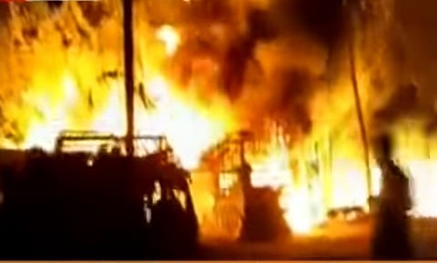 CPI (M)-IUML clashes turn violent in Malappuram, houses set ablaze