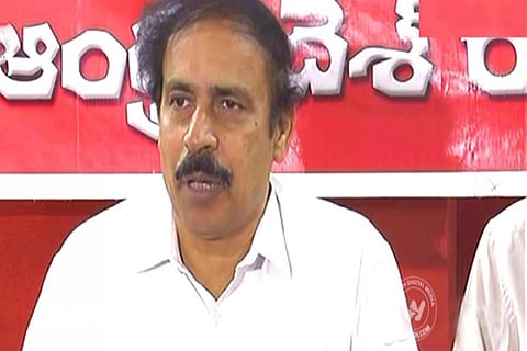 CPI state secretary L Ramakrishna 