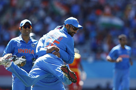 What happens when Dhoni and Kohli enter in a rap battle?