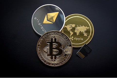 Bitcoin, Ethereum and Ripple