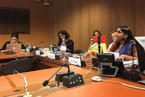 Dalit women present accounts of caste-based violence, release report at UNHRC